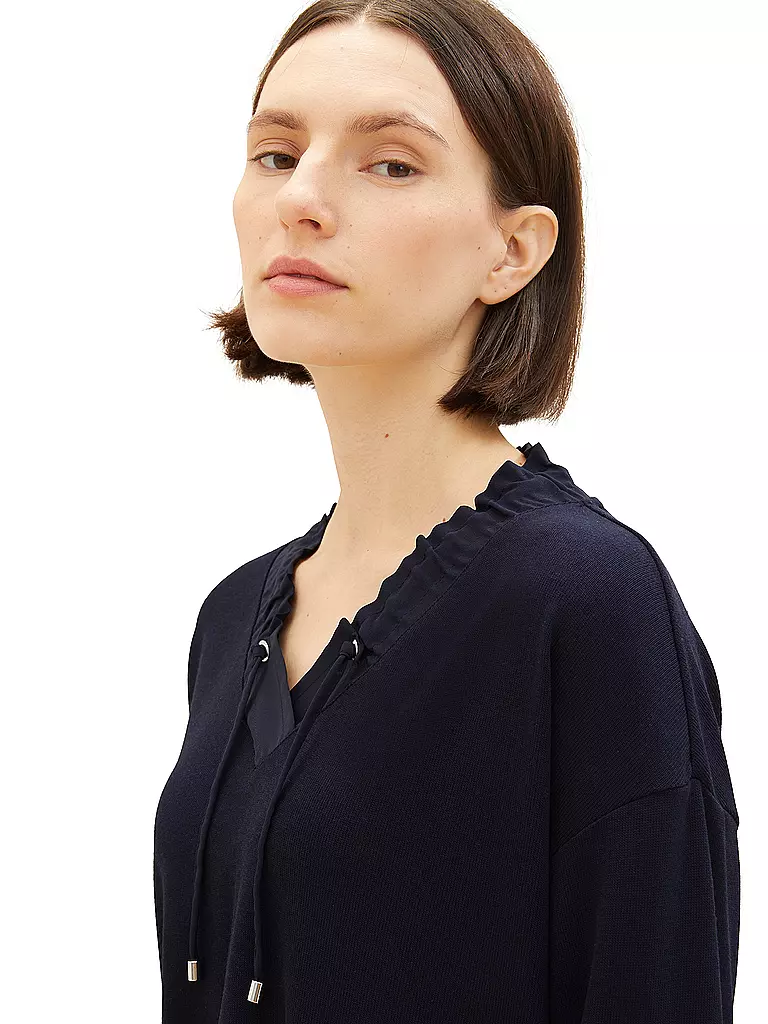 TOM TAILOR | Langarmshirt | blau