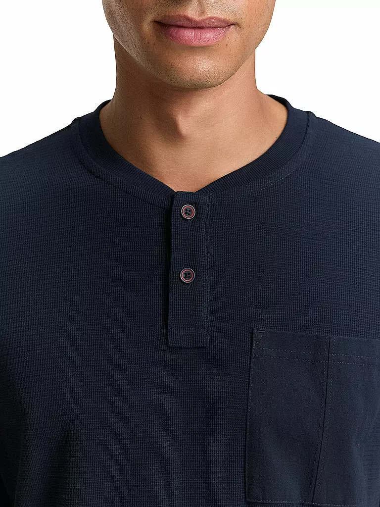 TOM TAILOR | Langarmshirt | dunkelblau