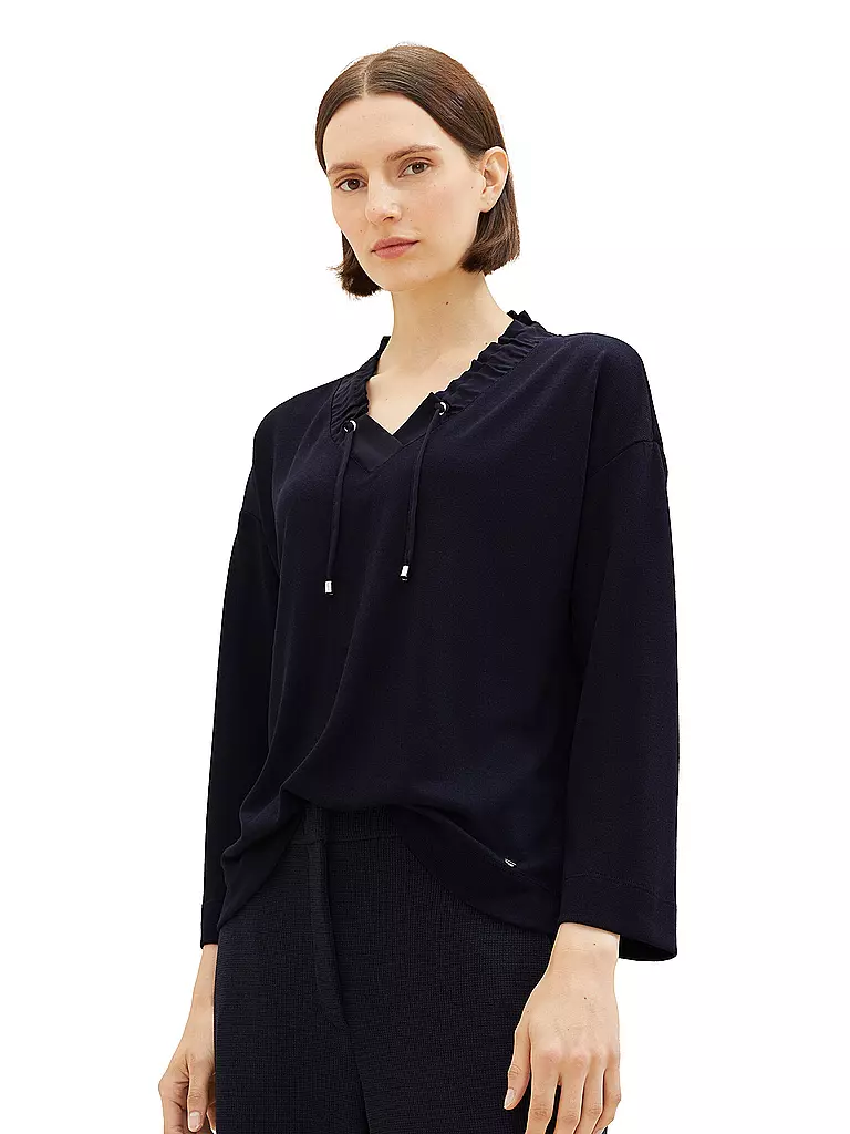 TOM TAILOR | Langarmshirt | blau