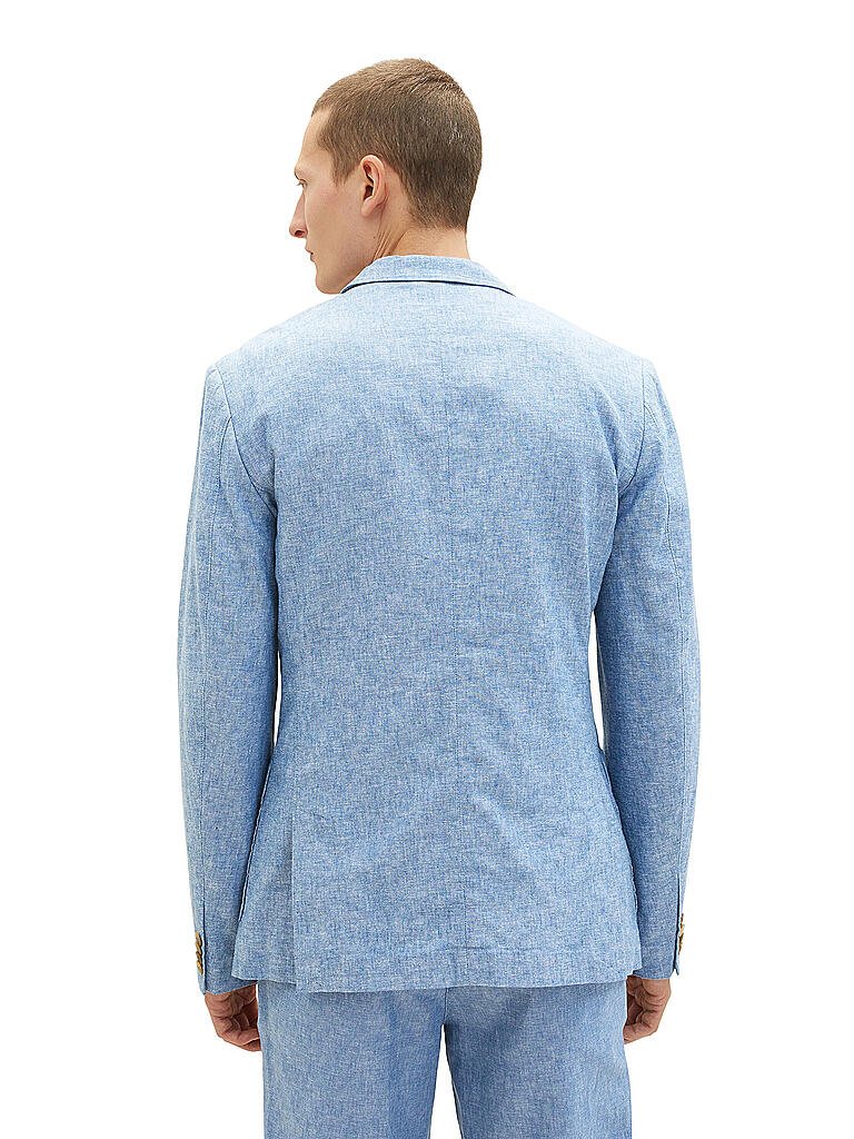 TOM TAILOR | Leinensakko | blau