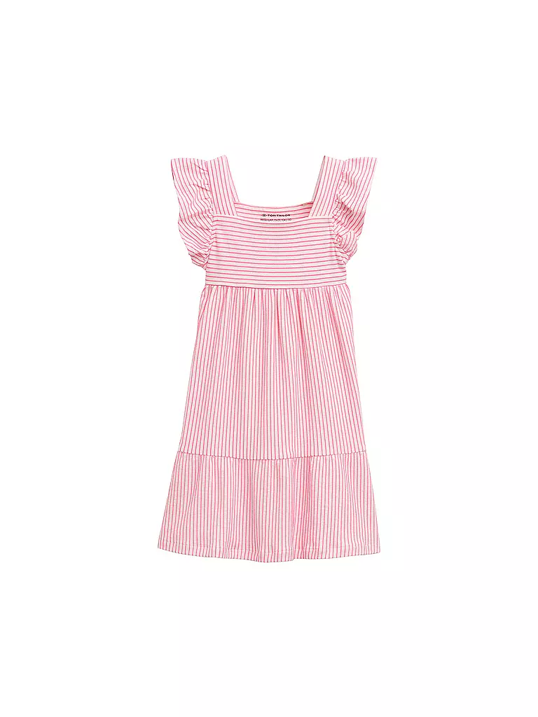 TOM TAILOR | Mädchen Kleid  | weiss