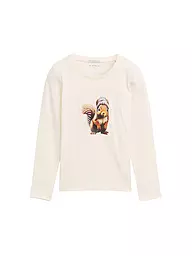 TOM TAILOR | Mädchen Langarmshirt  | Creme
