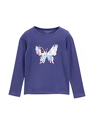 TOM TAILOR | Mädchen Langarmshirt  | dunkelblau