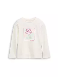 TOM TAILOR | Mädchen Langarmshirt  | weiss