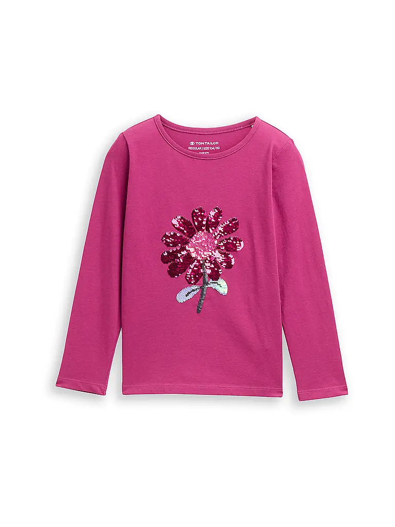 TOM TAILOR | Mädchen Langarmshirt  | pink