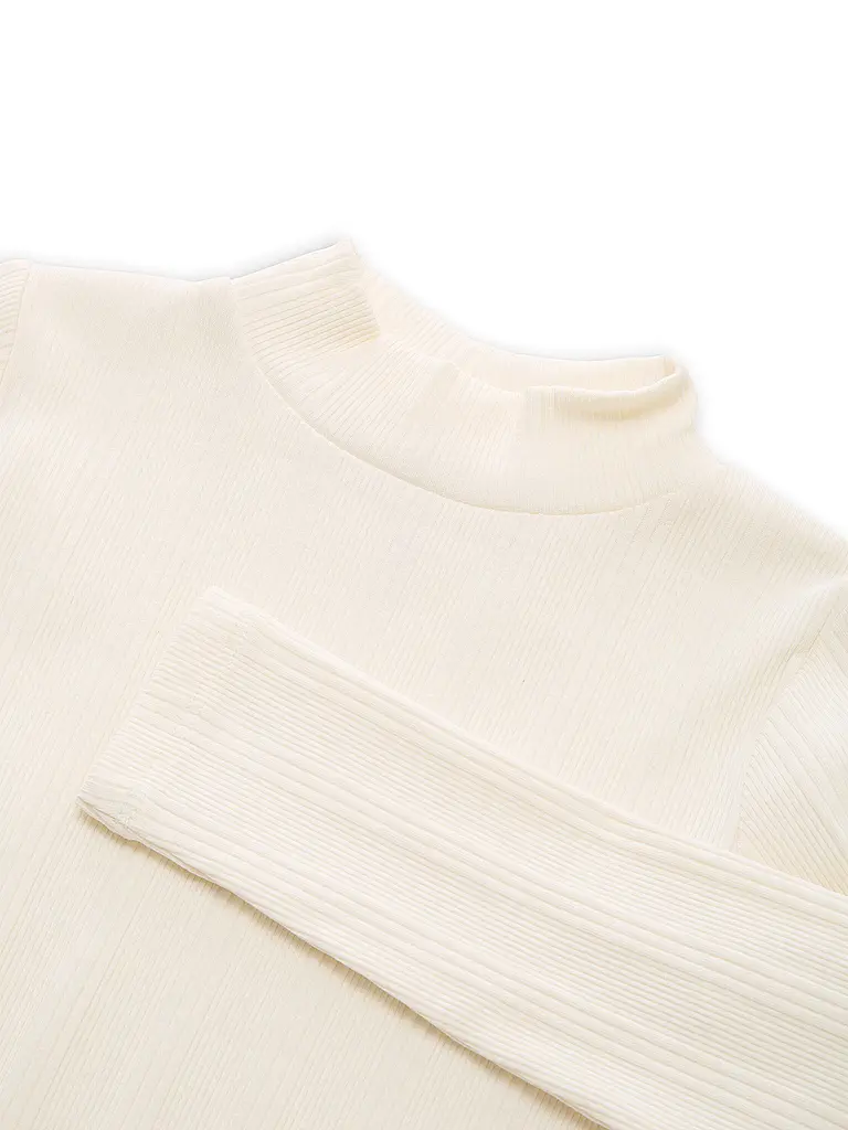 TOM TAILOR | Mädchen Langarmshirt  | weiss