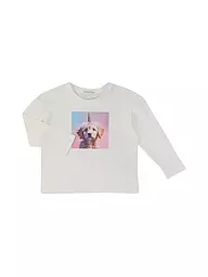 TOM TAILOR | Mädchen Langarmshirt Oversized Fit  | Weiss