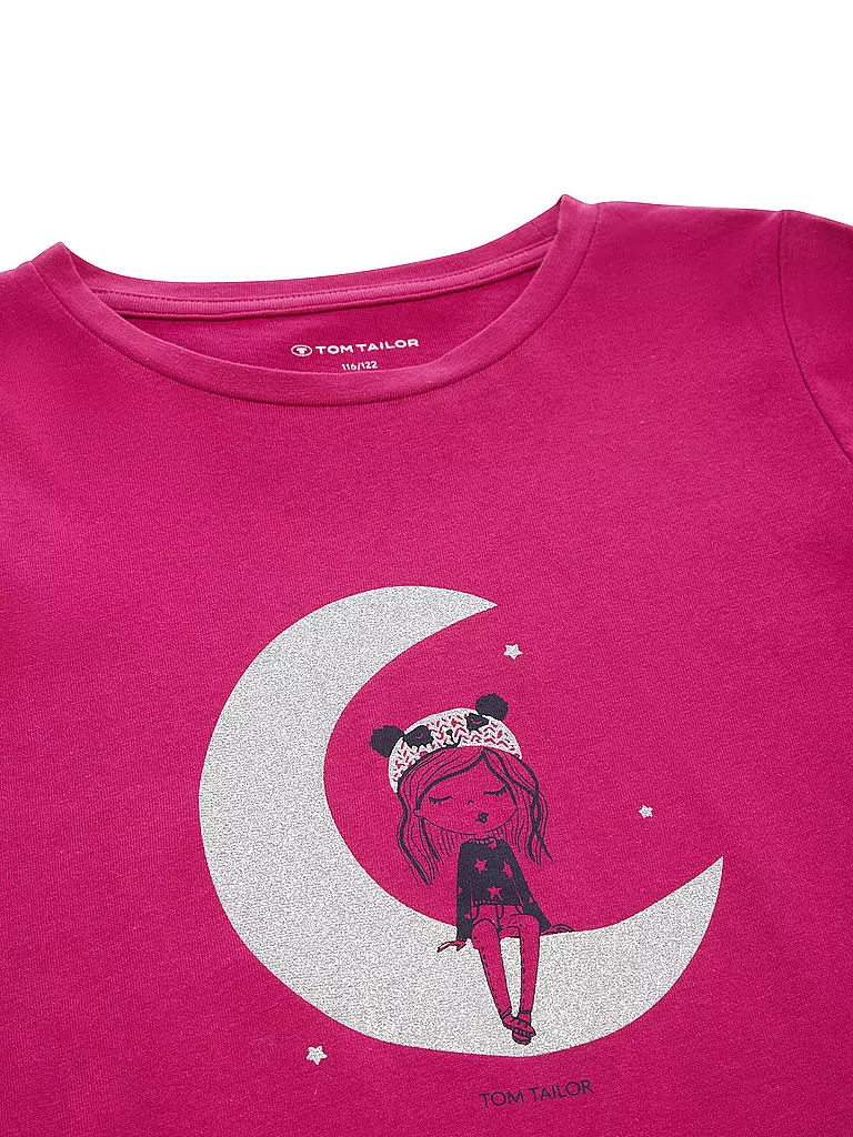 TOM TAILOR | Mädchen Langarmshirt | pink