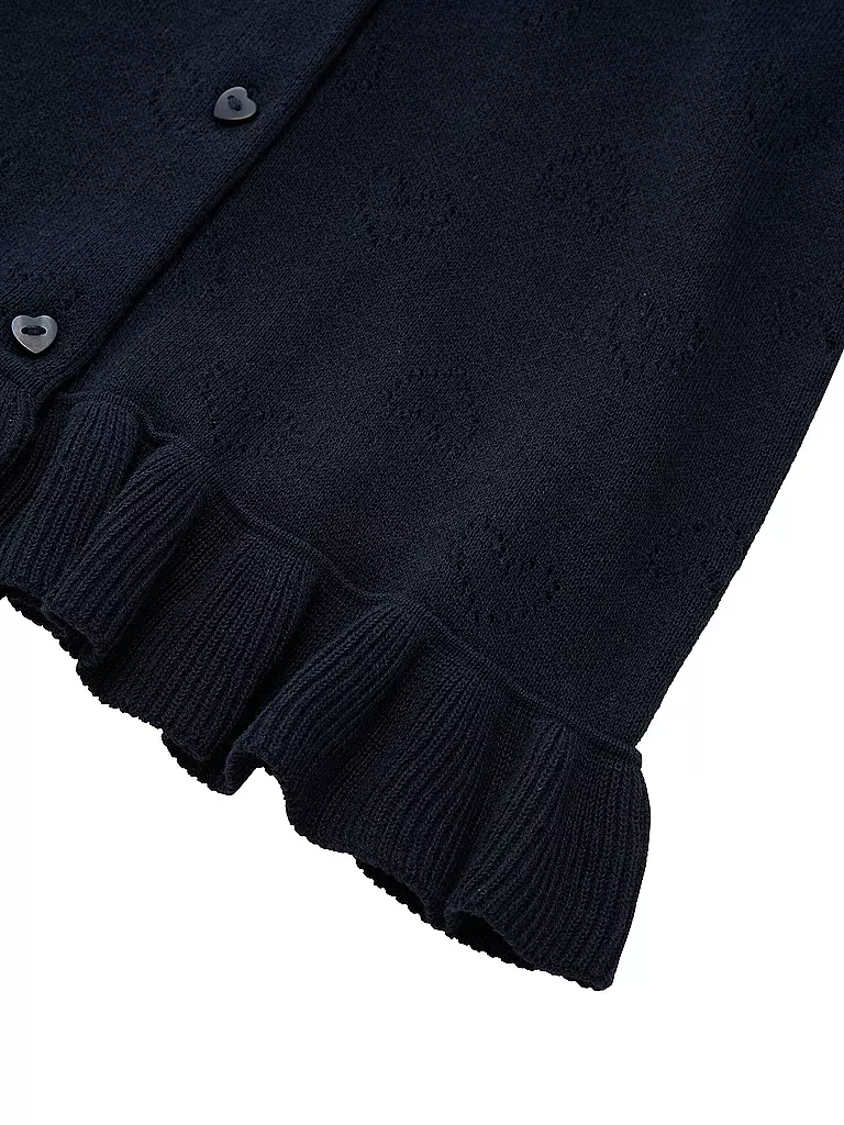TOM TAILOR | Mädchen Strickjacke | dunkelblau
