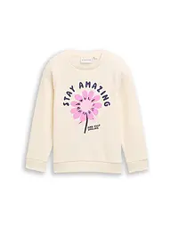 TOM TAILOR | Mädchen Sweater  | weiss