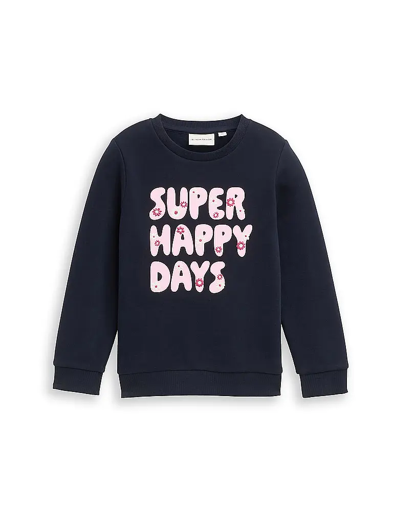 TOM TAILOR | Mädchen Sweater  | dunkelblau