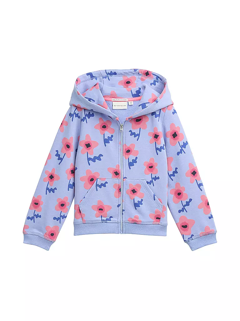 TOM TAILOR | Mädchen Sweatjacke  | hellblau
