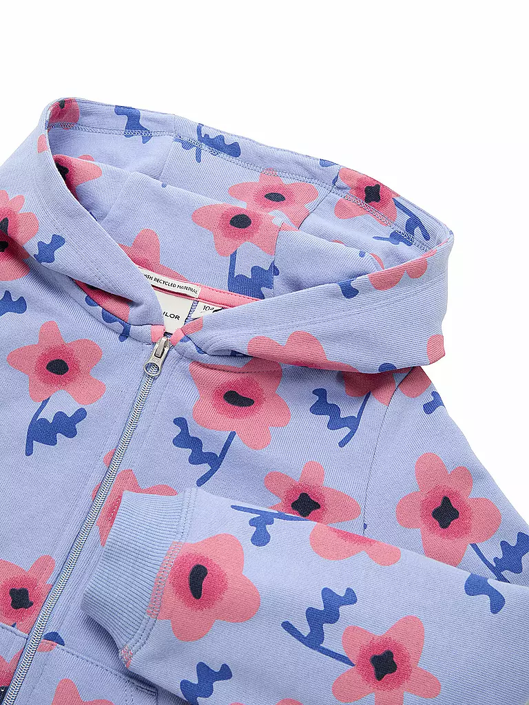 TOM TAILOR | Mädchen Sweatjacke | hellblau