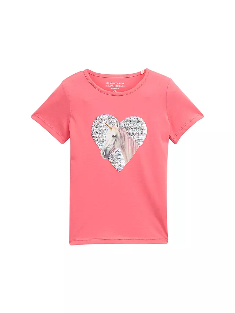 TOM TAILOR | Mädchen T-Shirt  | orange