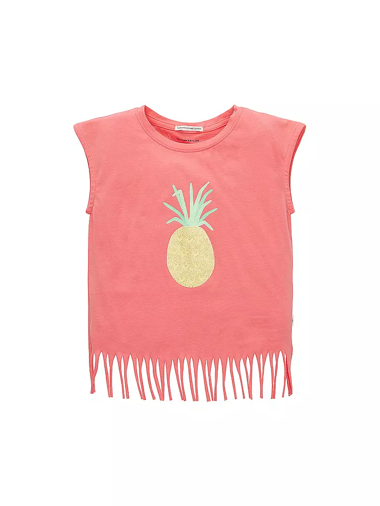 TOM TAILOR | Mädchen T-Shirt | koralle