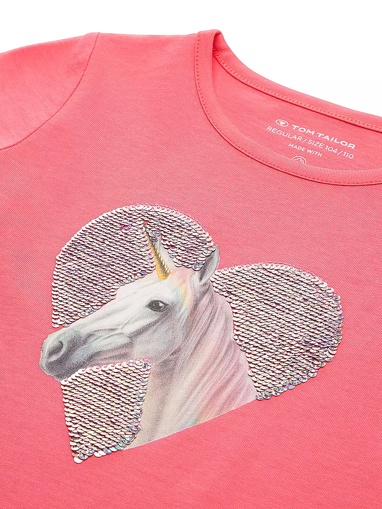 TOM TAILOR | Mädchen T-Shirt | lila
