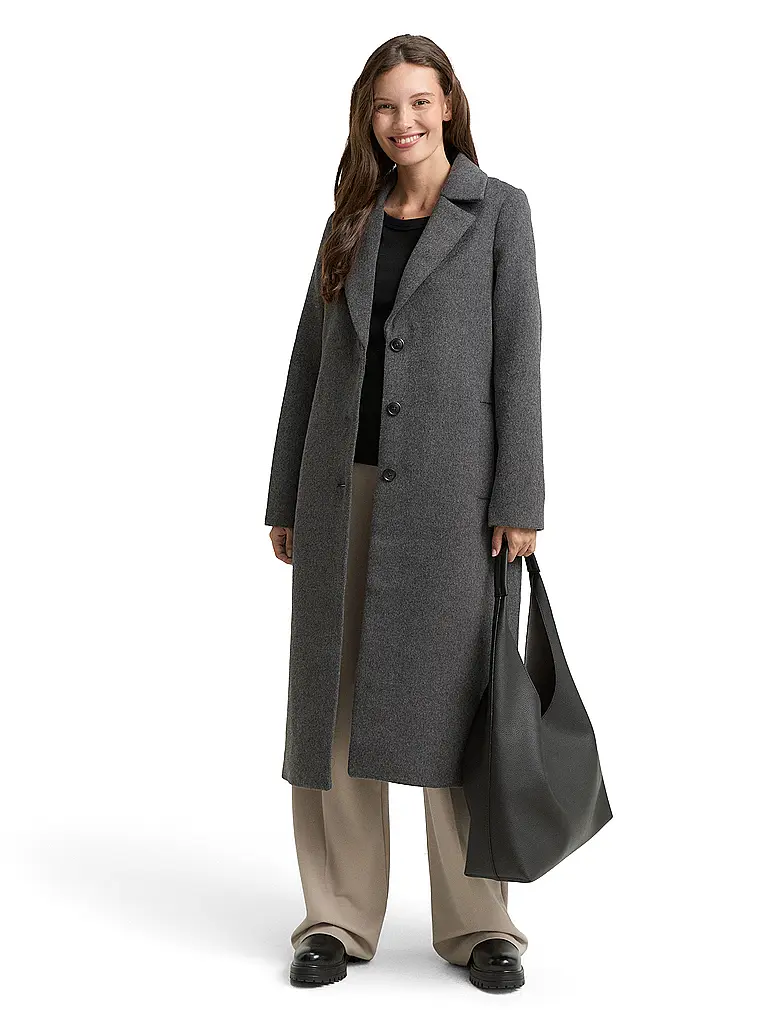 TOM TAILOR | Mantel  | grau