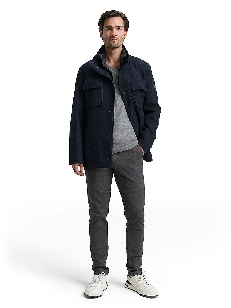 TOM TAILOR | Mantel 2-in-1 | blau