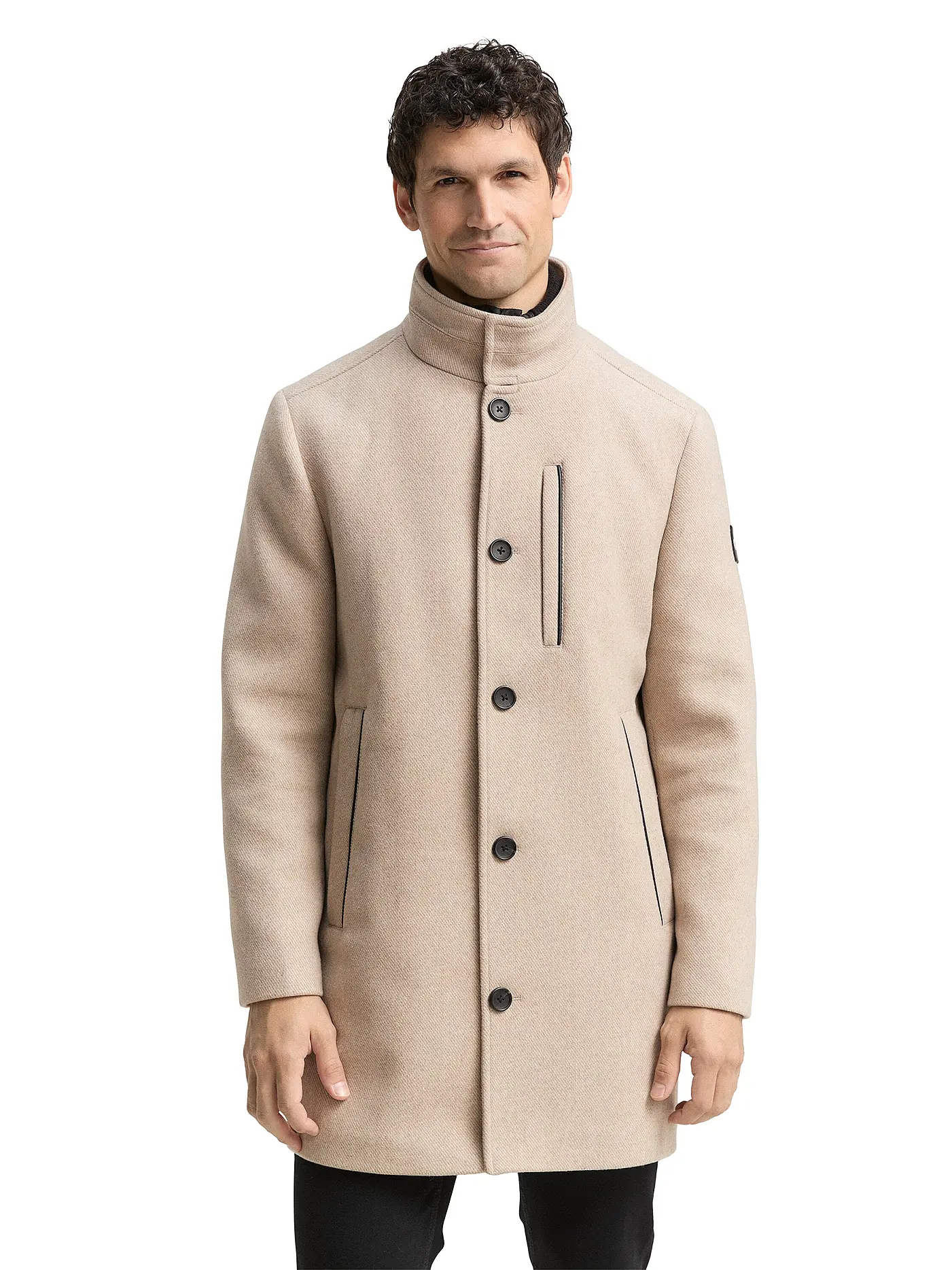 TOM TAILOR | Mantel 2-in-1 | beige