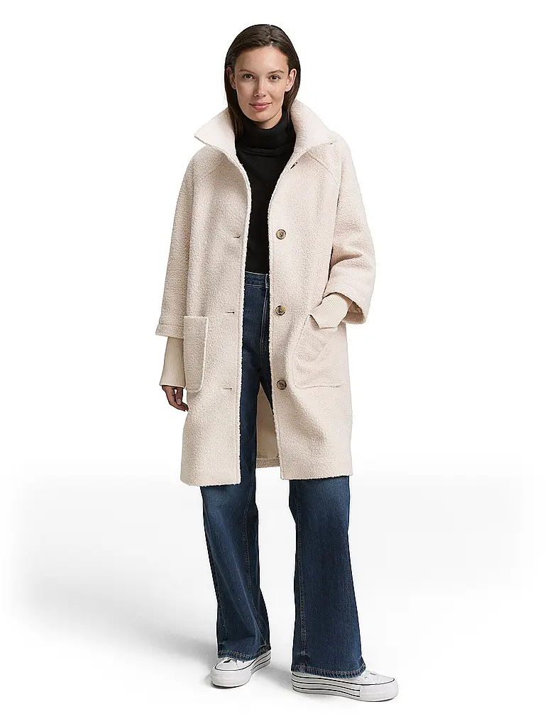 TOM TAILOR | Mantel | creme