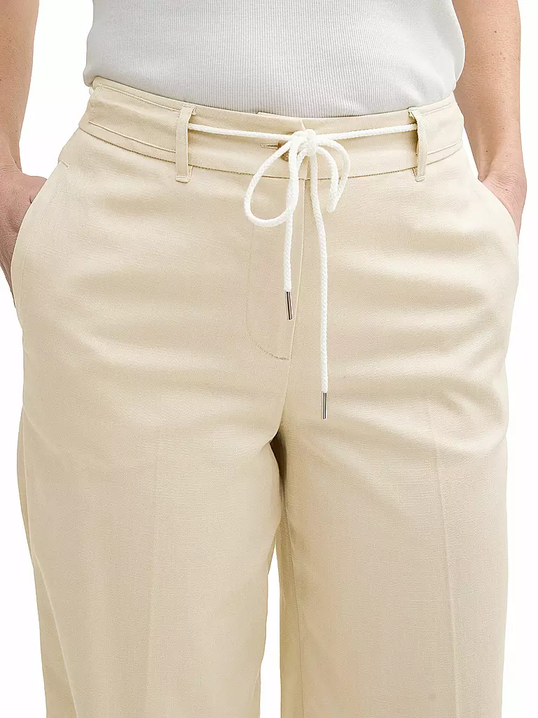 TOM TAILOR | Marlenehose  | creme
