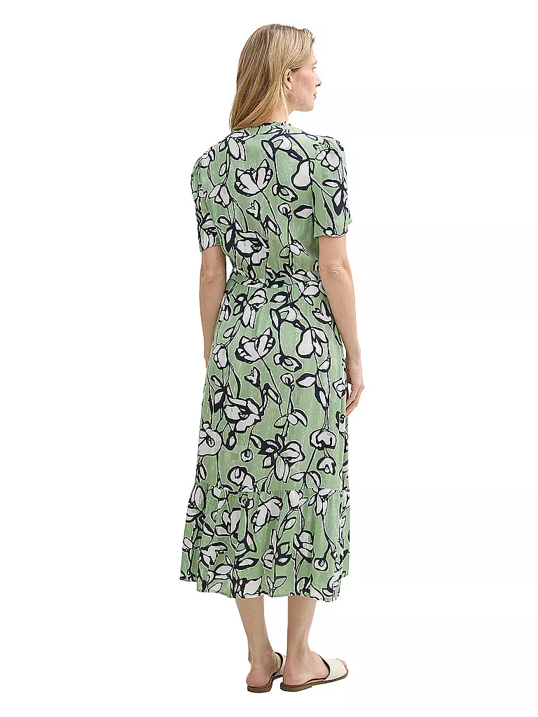TOM TAILOR | Midikleid  | hellgrün