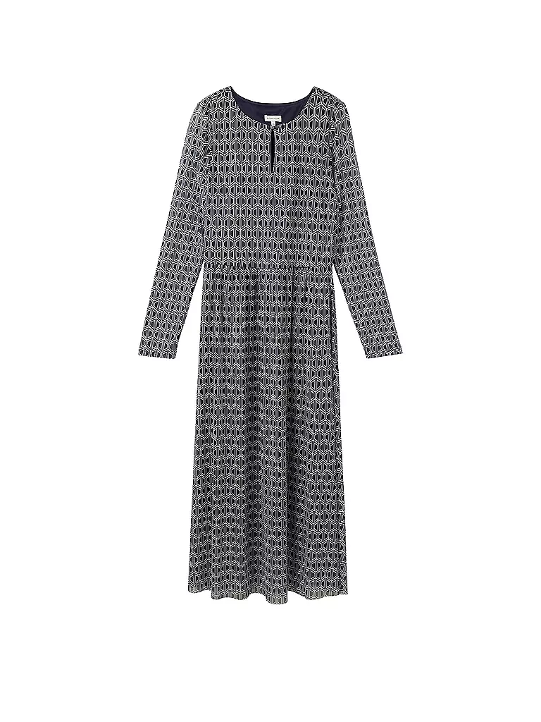TOM TAILOR | Midikleid | dunkelblau