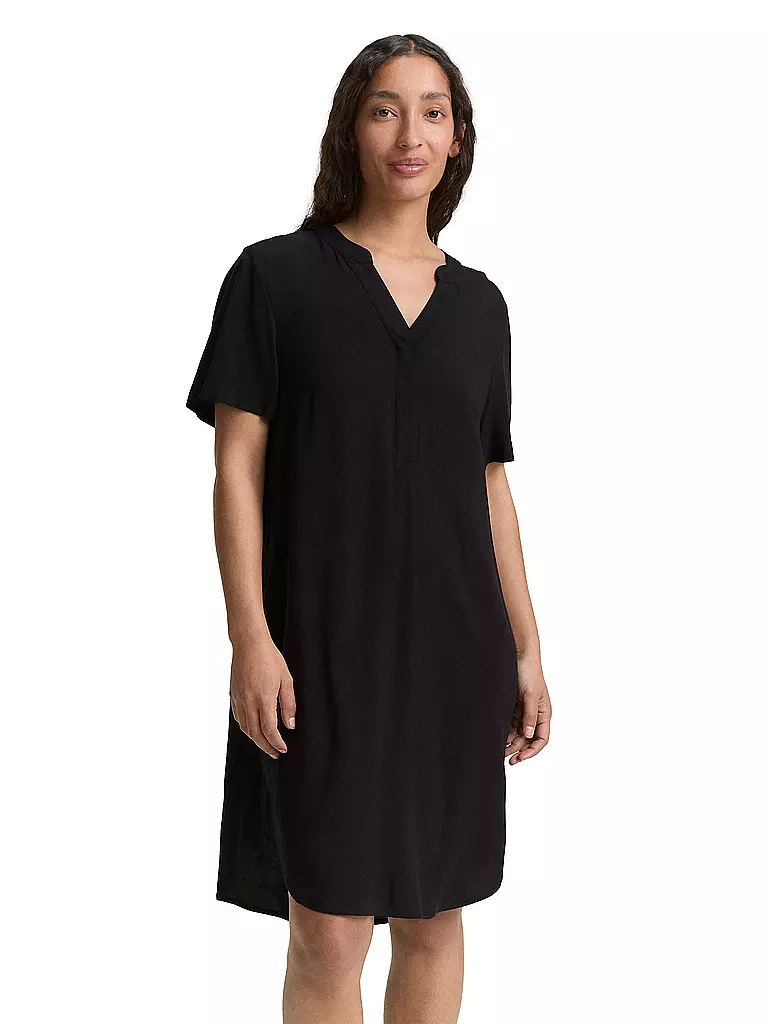 TOM TAILOR | Minikleid  | schwarz