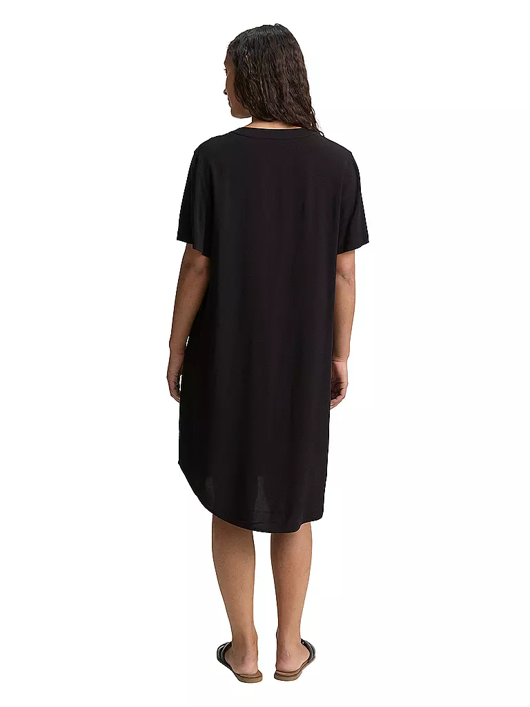 TOM TAILOR | Minikleid | schwarz
