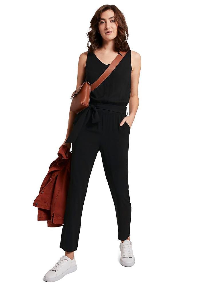 TOM TAILOR | Overall - Jumpsuit | schwarz