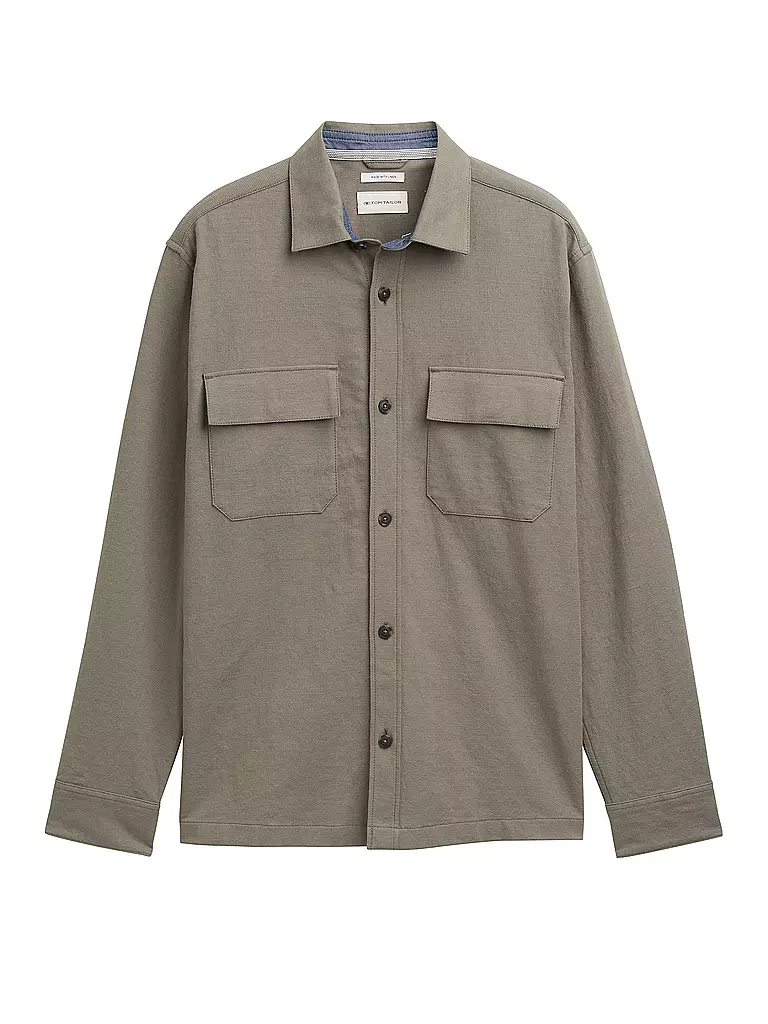 TOM TAILOR | Overshirt  | olive