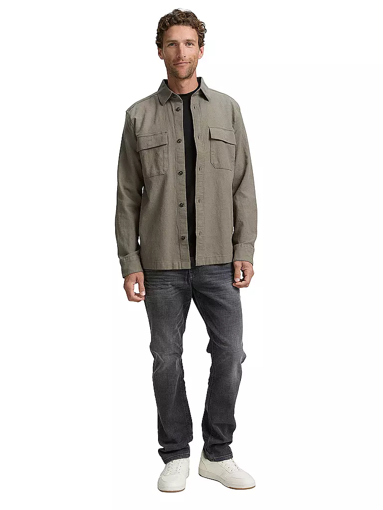 TOM TAILOR | Overshirt  | olive