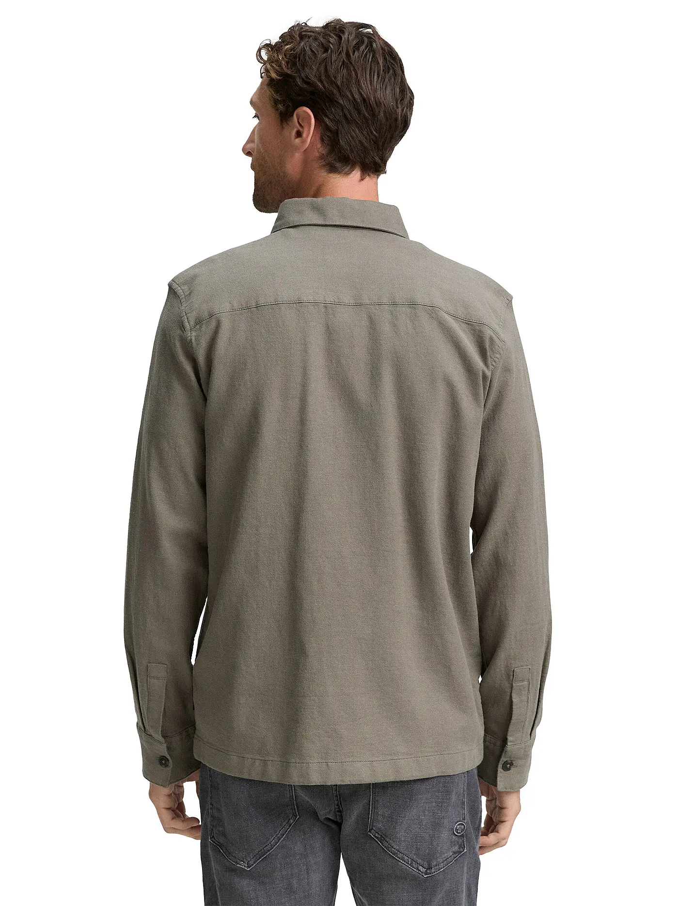 TOM TAILOR | Overshirt  | olive