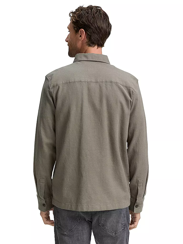 TOM TAILOR | Overshirt  | olive