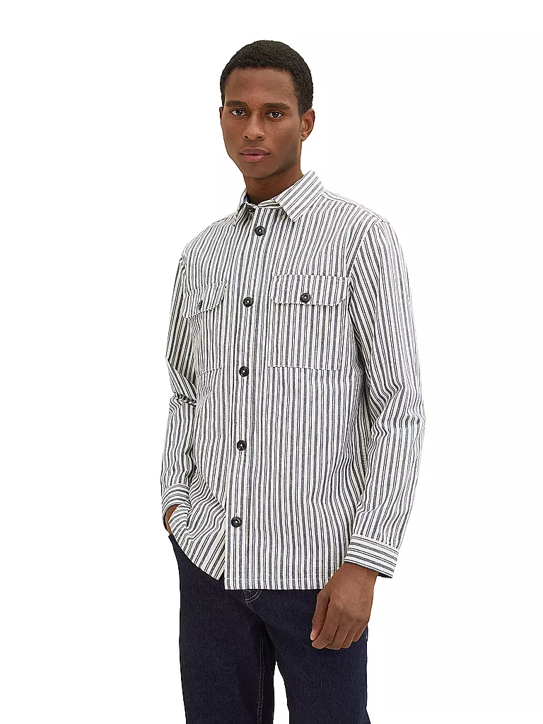 TOM TAILOR | Overshirt | blau