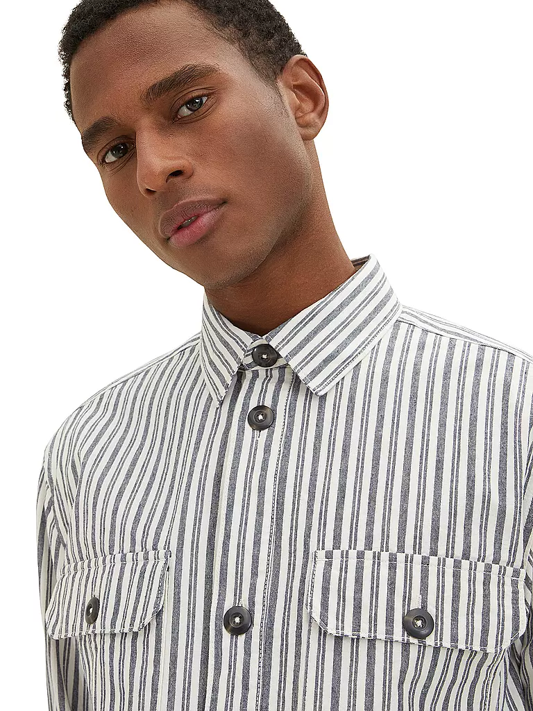 TOM TAILOR | Overshirt | blau