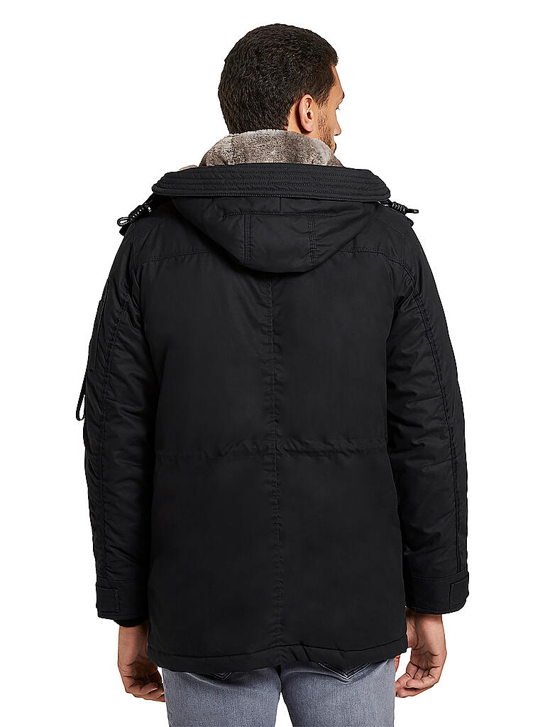 TOM TAILOR | Parka  | schwarz