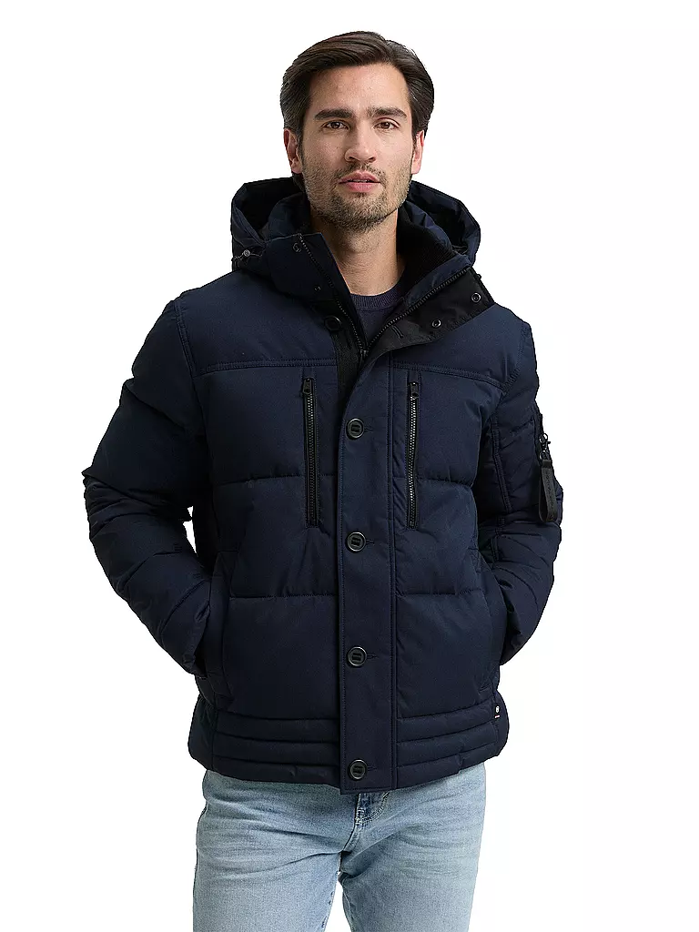 TOM TAILOR | Parka | dunkelblau