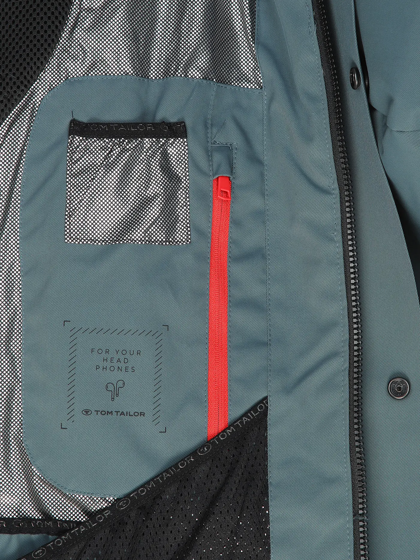 TOM TAILOR | Parka | petrol