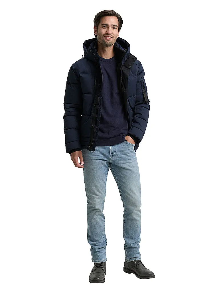 TOM TAILOR | Parka | dunkelblau