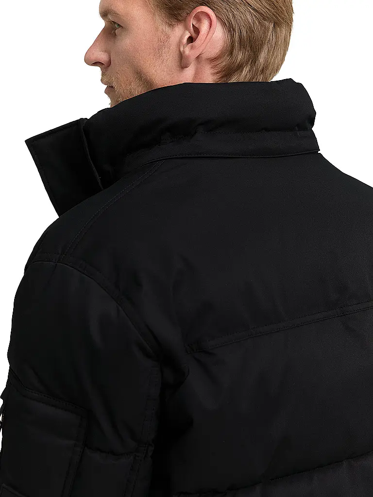 TOM TAILOR | Parka | schwarz