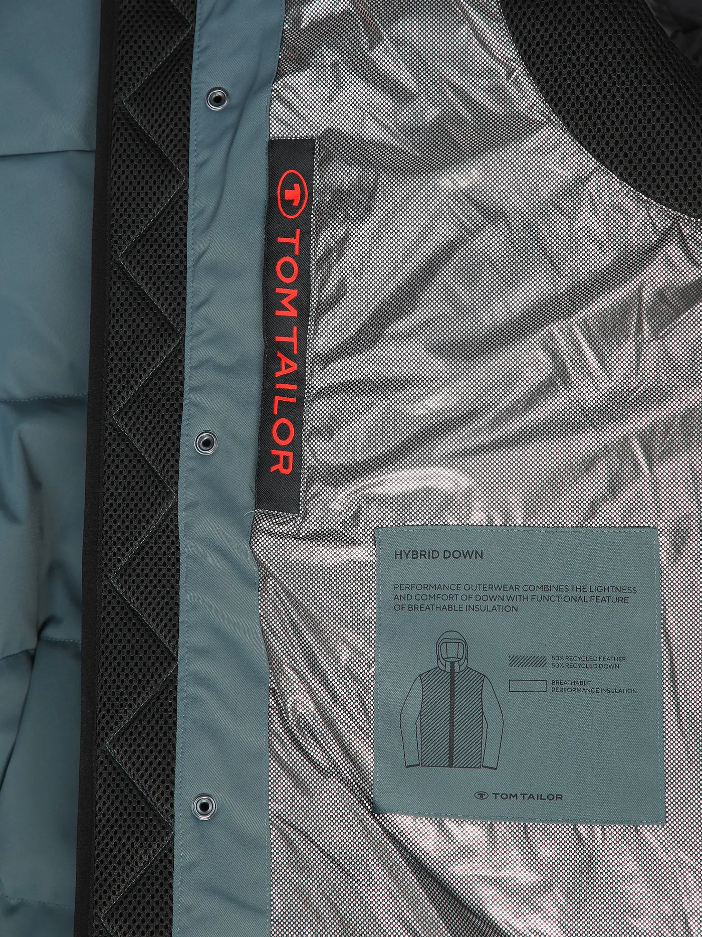 TOM TAILOR | Parka | petrol