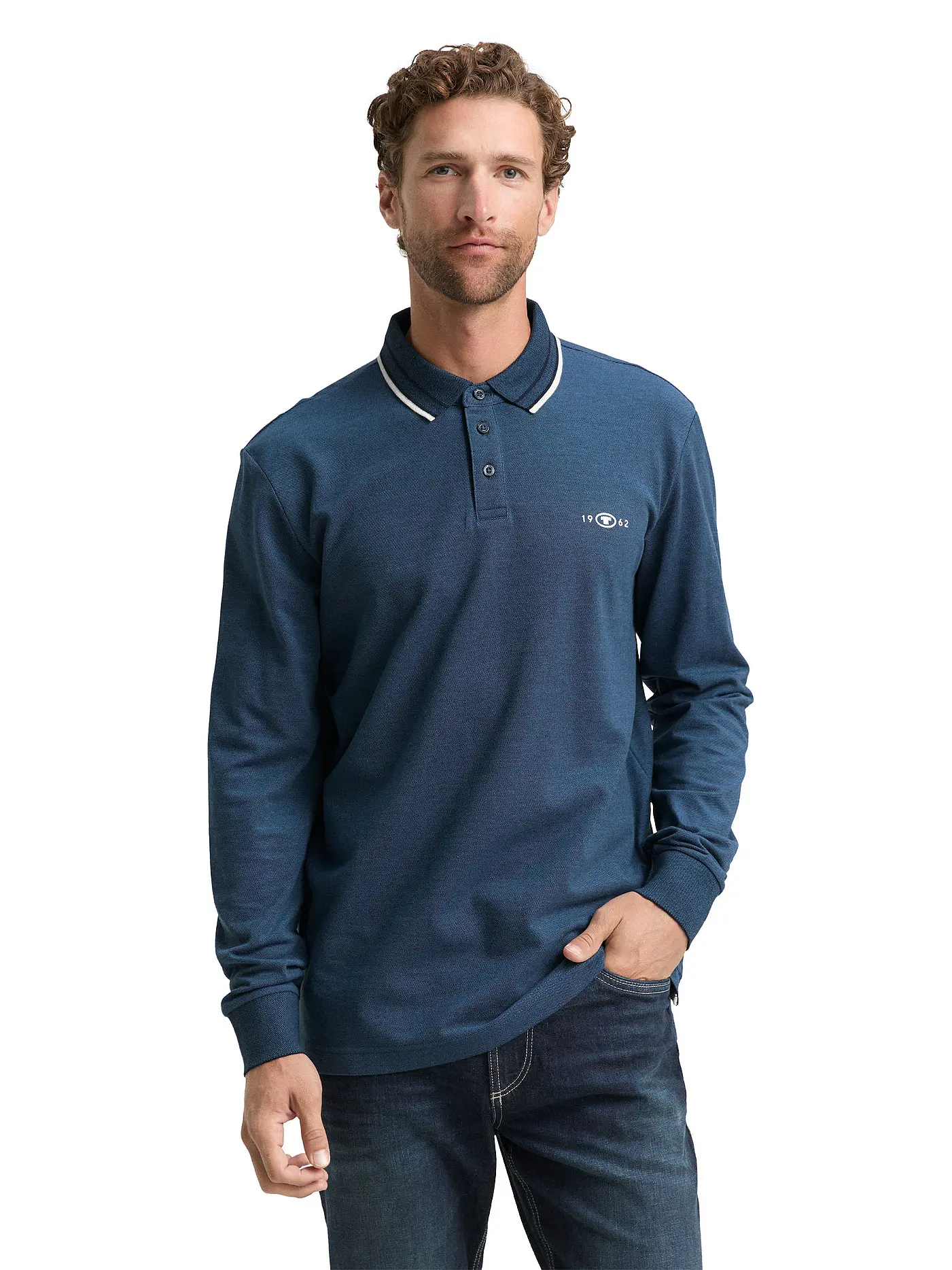 TOM TAILOR | Poloshirt  | blau