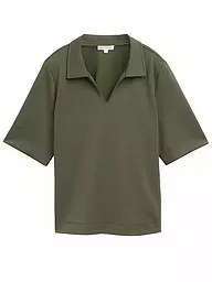 TOM TAILOR | Poloshirt  | olive
