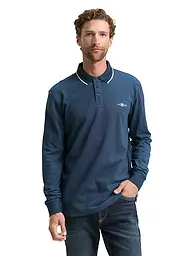 TOM TAILOR | Poloshirt  | blau