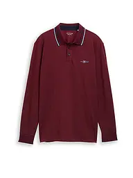 TOM TAILOR | Poloshirt  | rot
