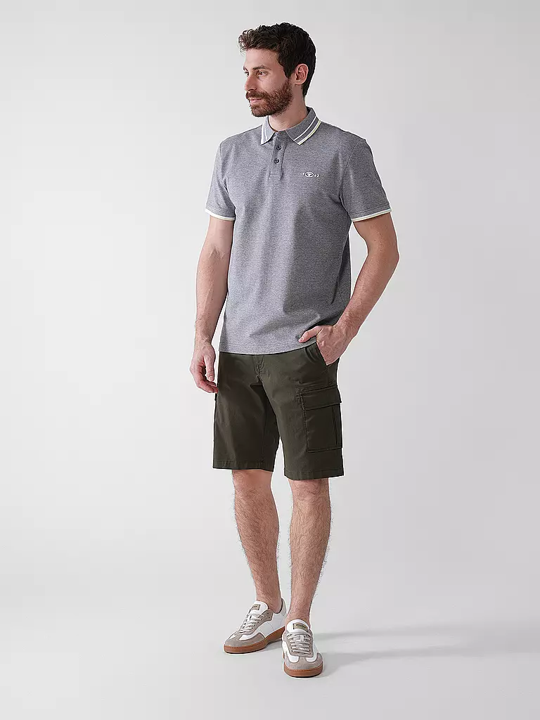 TOM TAILOR | Poloshirt  | hellgrau