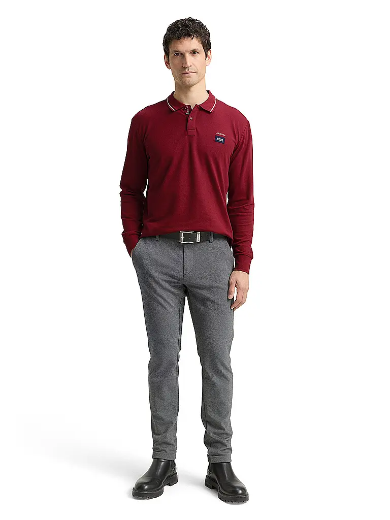TOM TAILOR | Poloshirt  | Rot