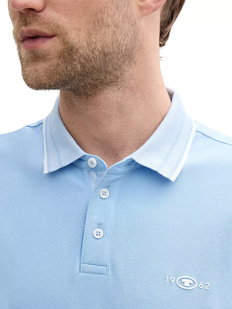TOM TAILOR | Poloshirt  | hellblau