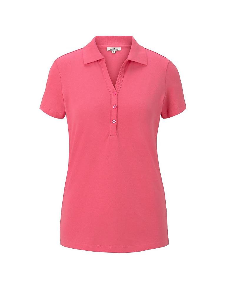 TOM TAILOR | Poloshirt Regular Fit | pink